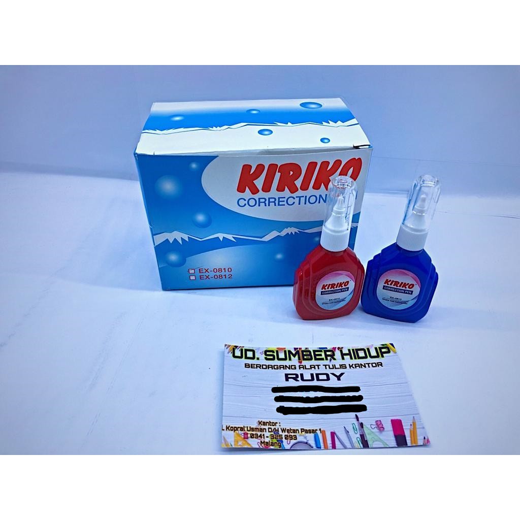 

Tipex KIRIKO, (EX-0810), Harga persatuan 1 pcs