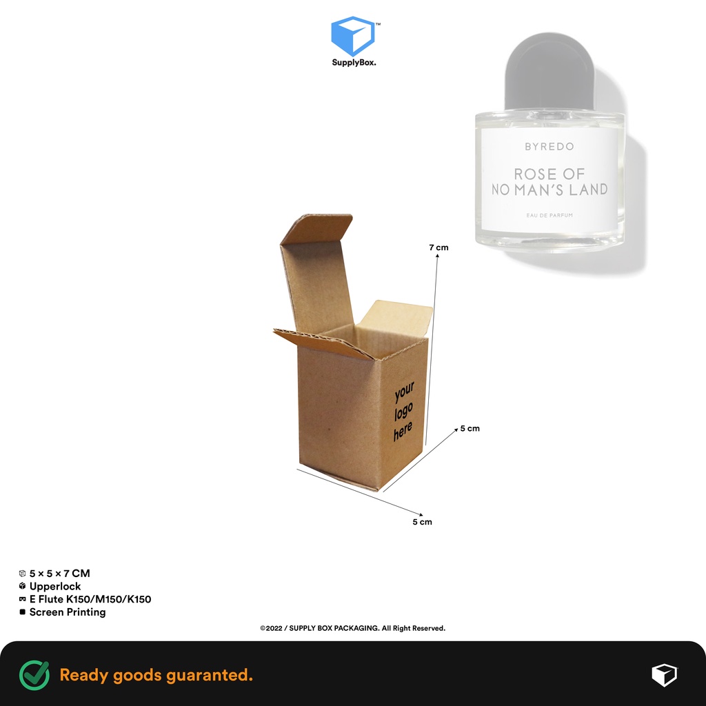 

KARDUS BOX PACKAGING PRINTING 5x5x7 CM | Kardus | Cardboard