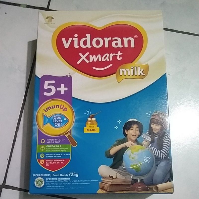 Susu vidoran x mart milk 5+