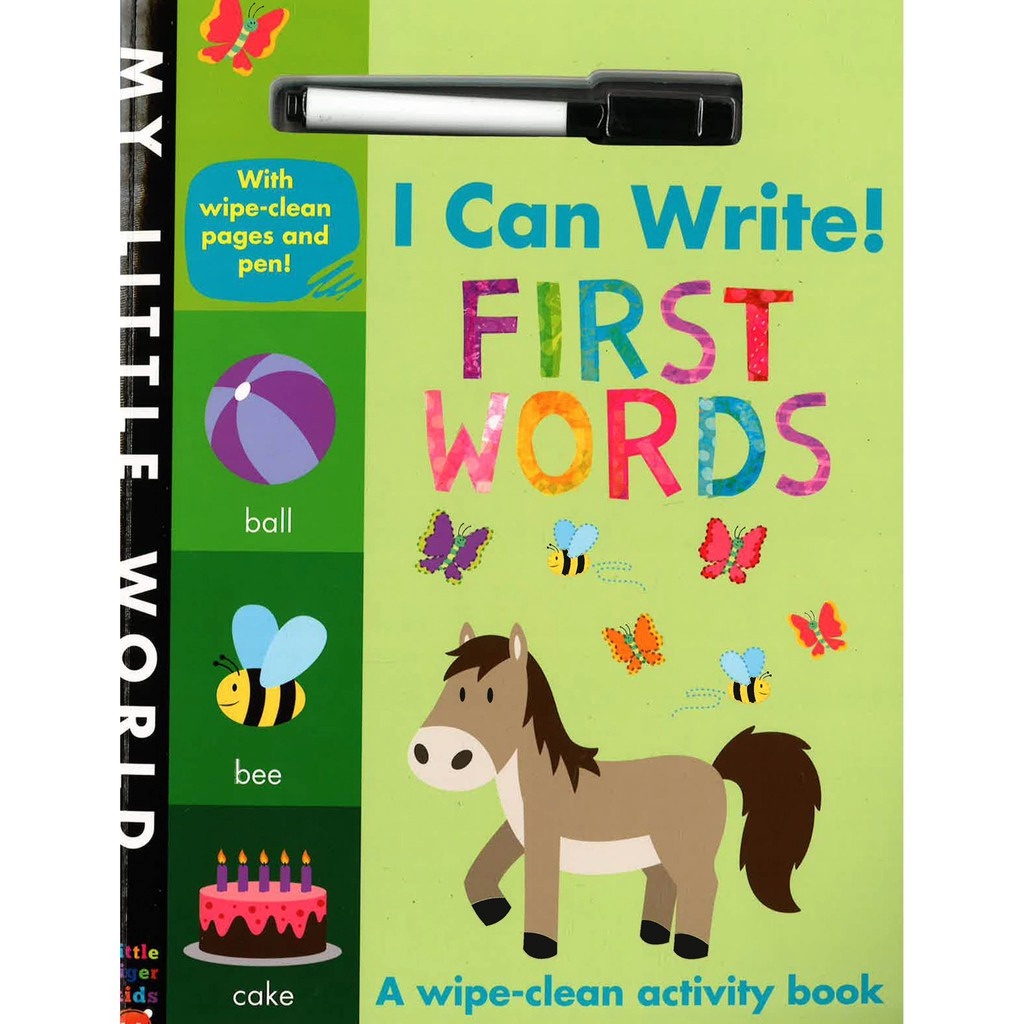 

Wipe Clean Tracing Book I Can Write First Words Buku Belajar Menulis Anak