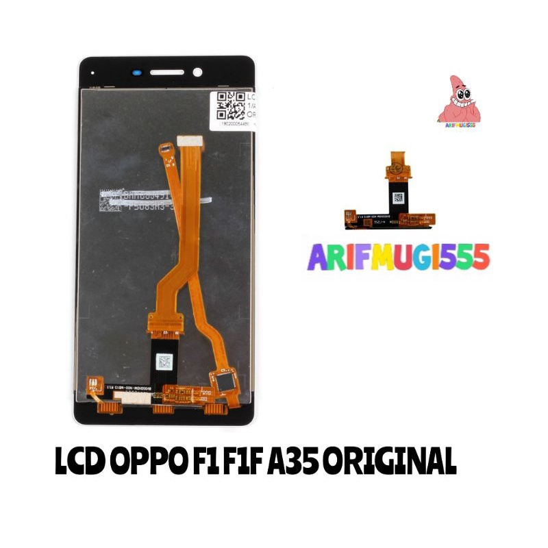 LCD+ TOUCHSCREEN FULLSET OPPO F1F A35 F1 ORIGINAL