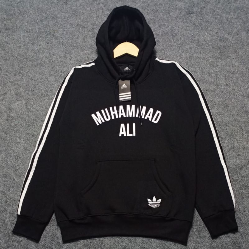 HOODIE PULLOVER ADIDAS MUHAMMAD ALI PREMIUM TERLARIS/NYORANG-STORE/ADIDAS HOODIE MUHAMMAD ALI PRIA W