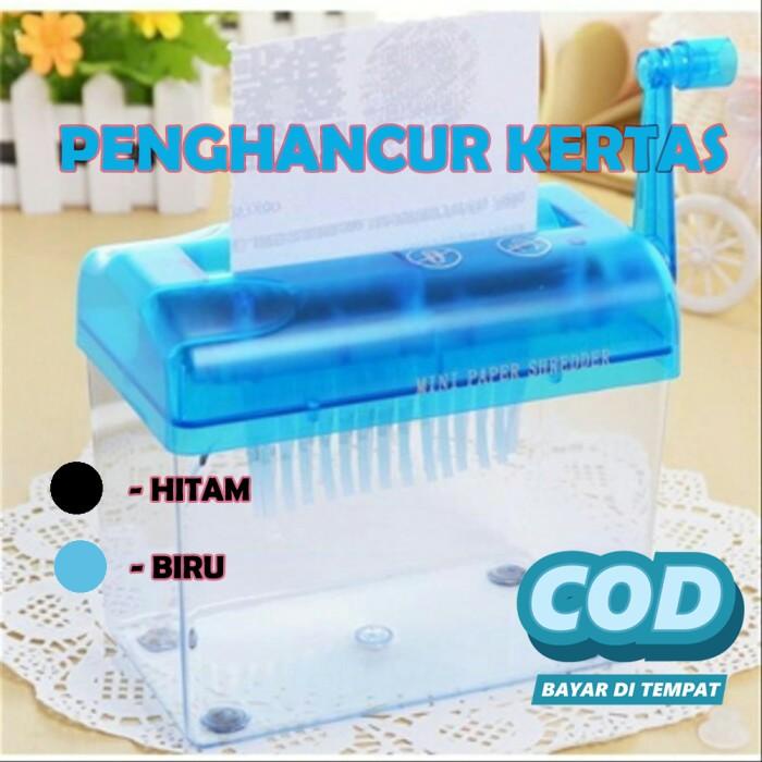 Alat Penghancur Kertas - Paper Hand Shredder - Mini