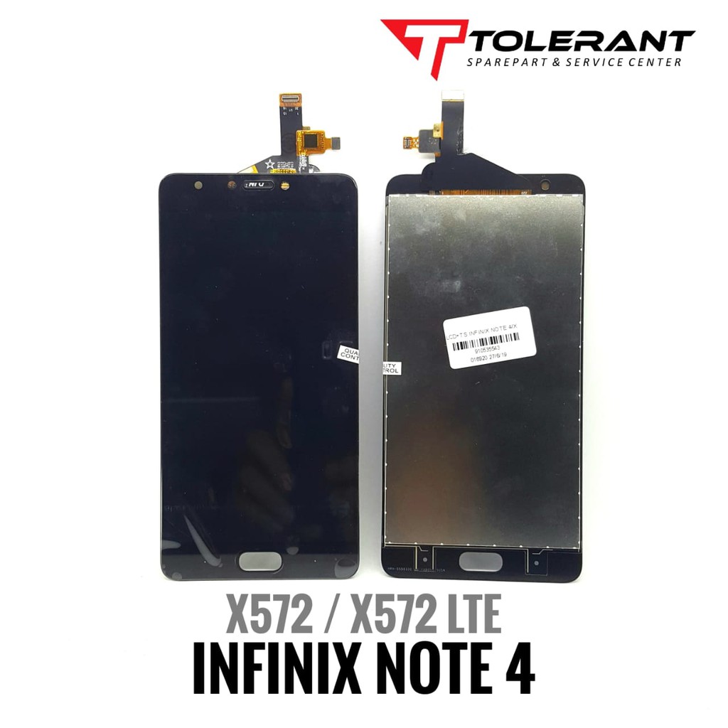 LCD INFINIX HOT NOTE 4 X572 X572 LTE FULLSET TOUCHSCREEN