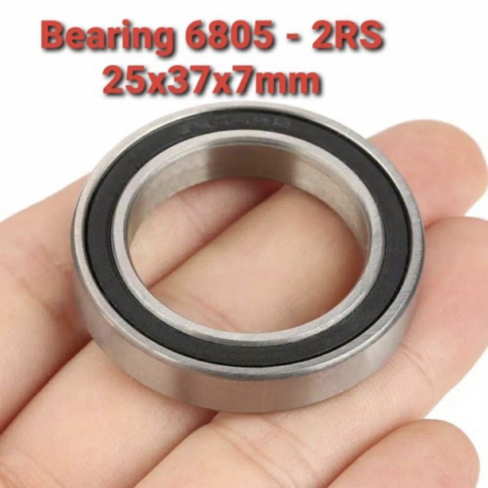 Ball Bearing 6805-2RS 25x37x7mm BB HT2 Shimano laker leher bearing BB2