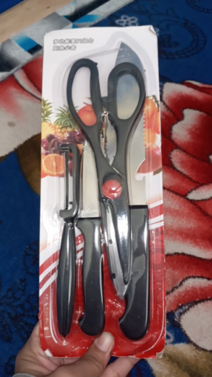 [hz] Set Pisau Dapur Isi 4 Pcs