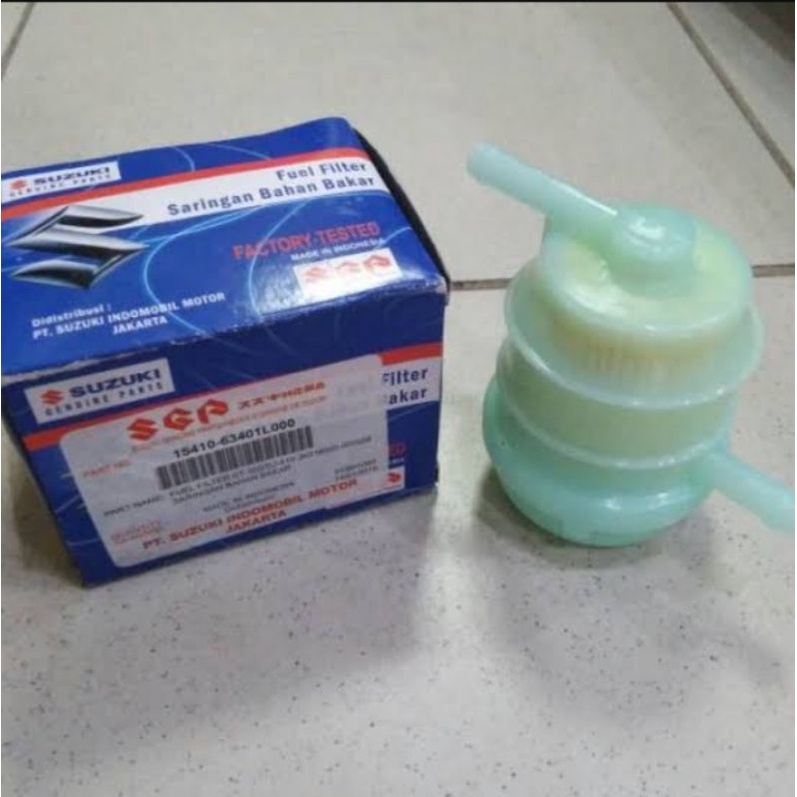 Filter Bensin Mobil Original Suzuki Carry ST 100 Katana Jimny 15410 63401L000 SGP Suzuki Genuine Par