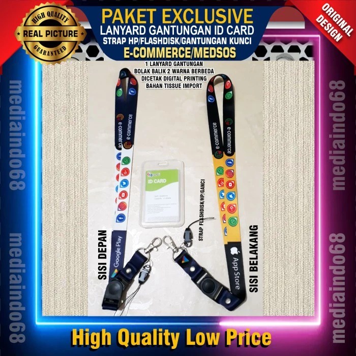 

LANYARD E-COMMERCE -Seller OlShop-STRAPHP-FLASHDISK-ID CARD