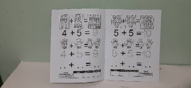 Buku PAUD TK Matematika 32 Halaman