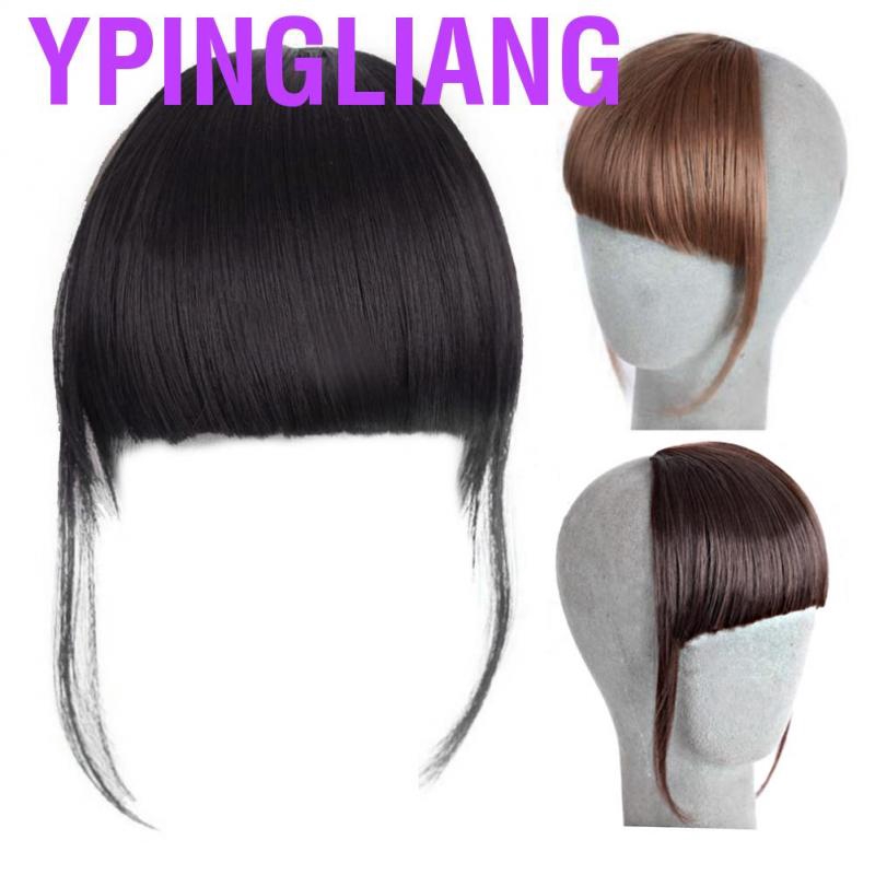Ypingliang Bangs Clip For Women Traceless Hair Extension Fringe On
