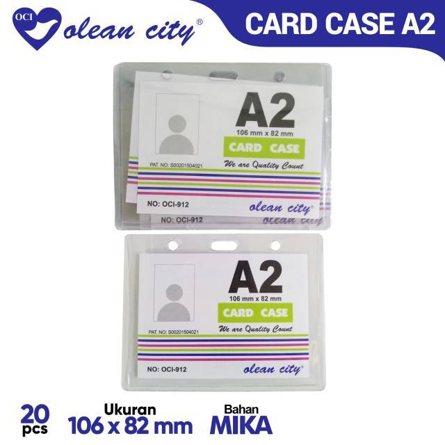 

[PAK] CARD CASE OCI-912-A2 / TOP LOADER / TEMPAT ID CARD TEMPAT KARTU NAMA*