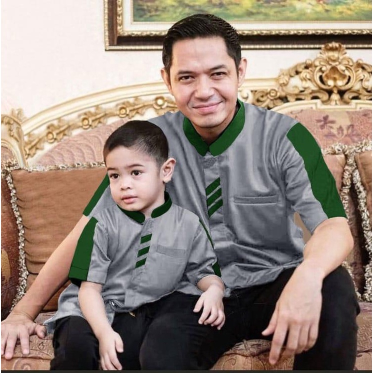 FWG - COUPLE DUDE MARCO / BAJU COUPLE AYAH DAN ANAK / COUPLE / BAJU ATASAN KEMEJA TERBARU / ATASAN