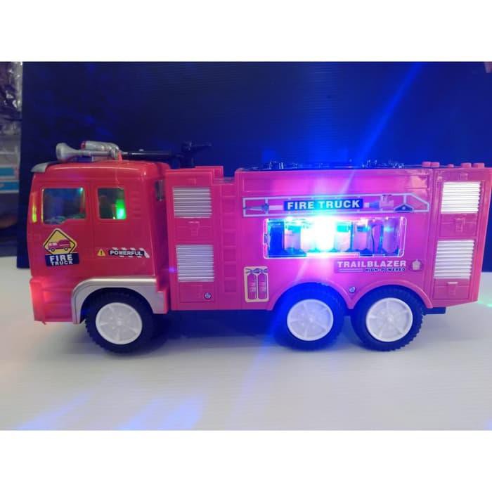purple fire truck toy