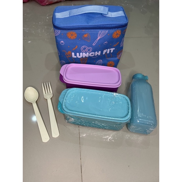 lunch box set / kotak makan / tempat makan / tas bekal / jennie