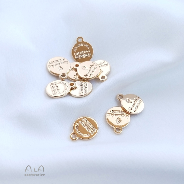 ️Perhiasan DIY ️14KBerlapis Emas Warna Penahan Aksesoris