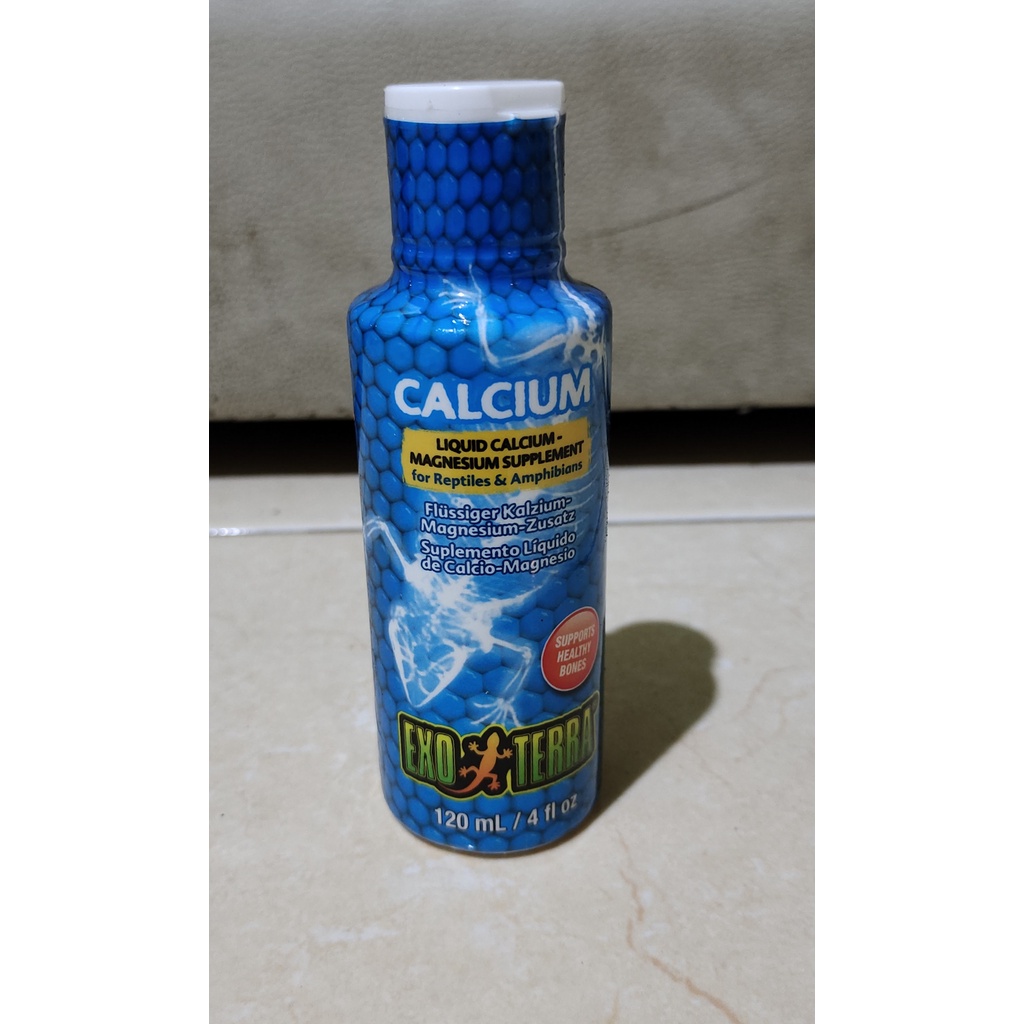 Exoterra Calcium Cair 120ml / Kalsium cair