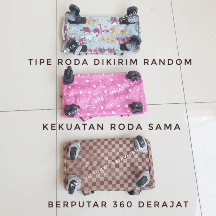 Tas Travel Troli Barang Belanja Roda 4 Kuat Besar Trolley Shopping Bag