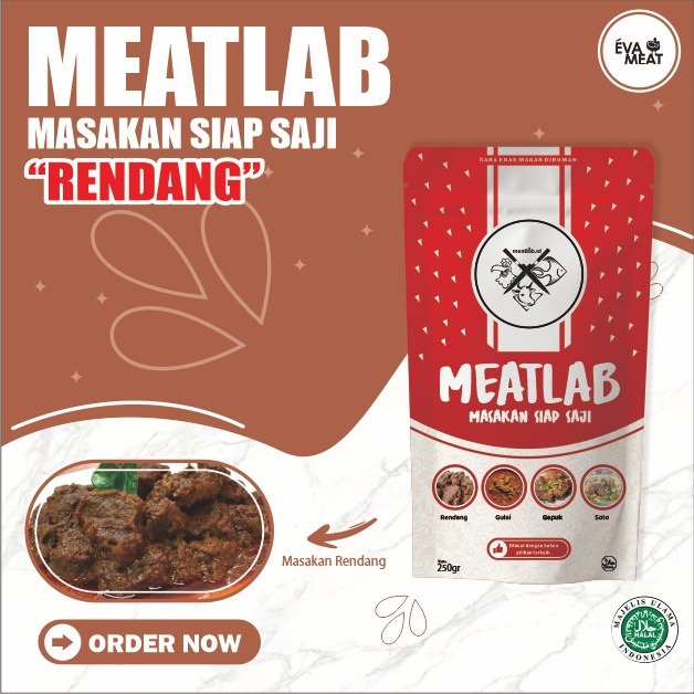 Rendang Instan / Rendang Instan Food / Rendang Padang / Rendang Daging Sapi / Rendang Daging /