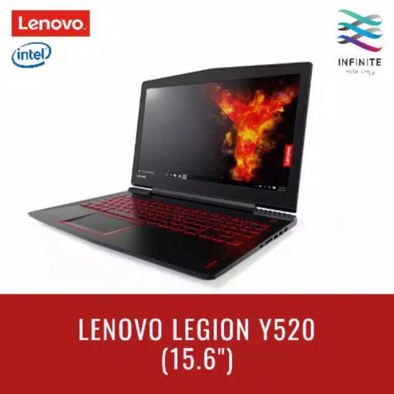 Lenovo Legion Y520 67ID i7-7700HQ 8GB DDR4 1TB HDD GTX1050 4GB Win10 15.6" FHD IPS