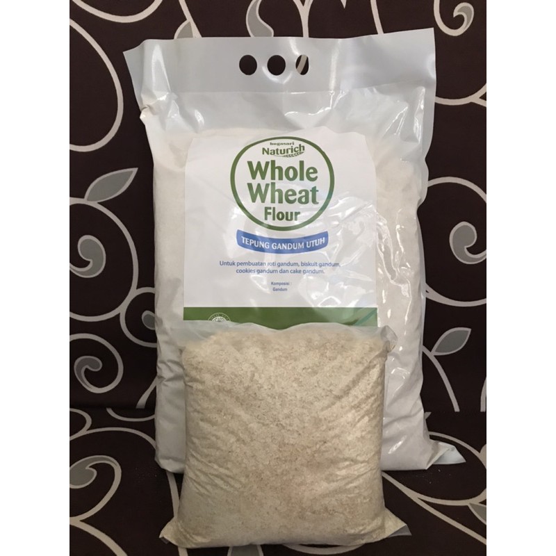 

Tepung Gandum Bogasari Reepack 1kg Whole Wheat