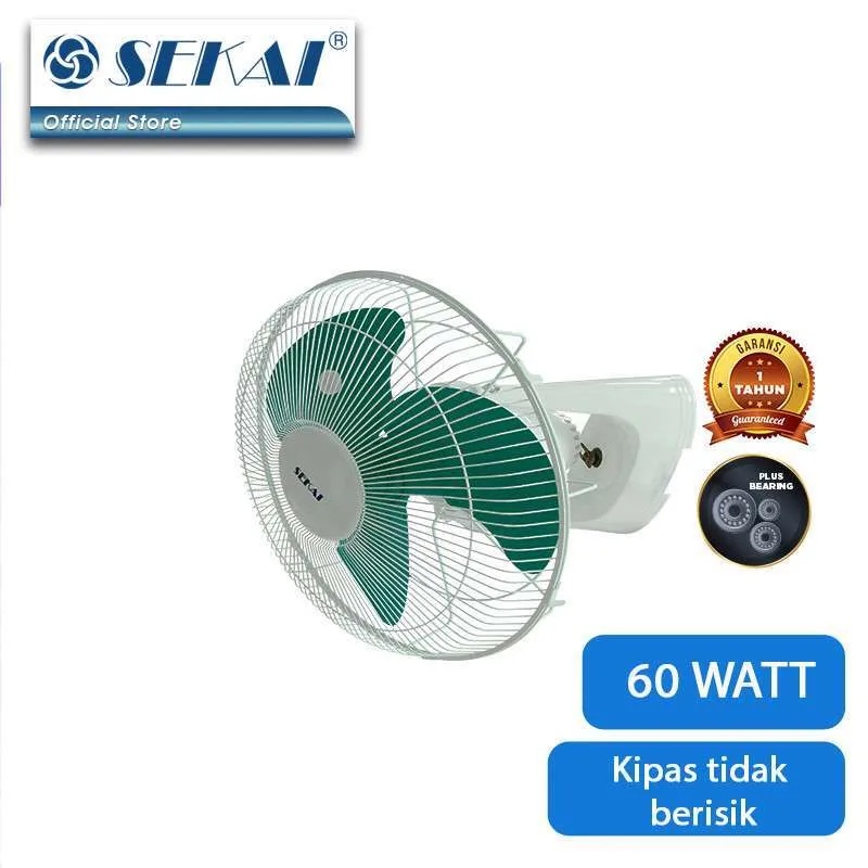 Sekai Auto Fan / Orbit Fan COF-1651 16 Inch Baling-baling Besi