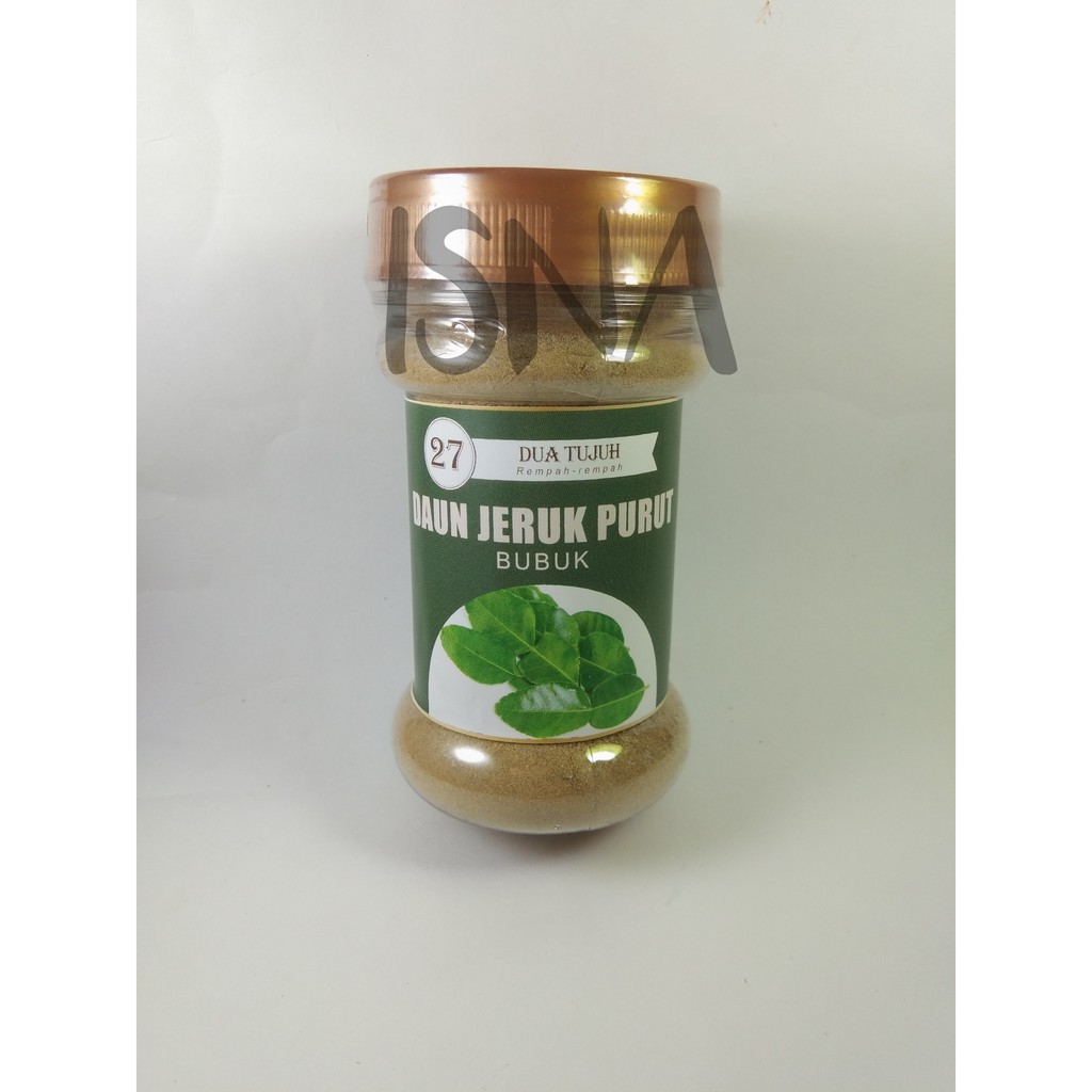 

Daun Jeruk Purut Bubuk / Kaffir Lime Leaves Powder / Rempah Daun Jeruk