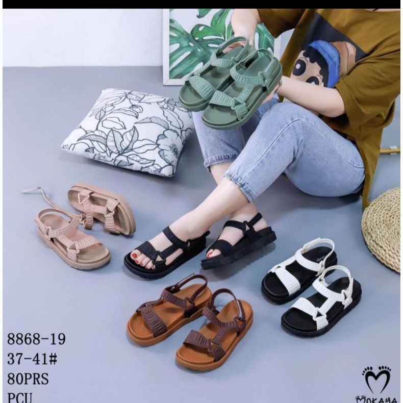 Sepatu Sandal Gunung Lat Kerut Perekat Mokaya8868-19
