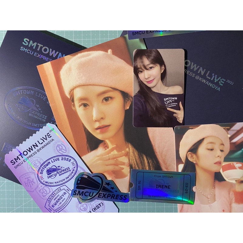 PHOTOCARD RED VELVET SMCU AR TICKET IRENE FULLSET IRENE YERI SEULGI WENDY JOY