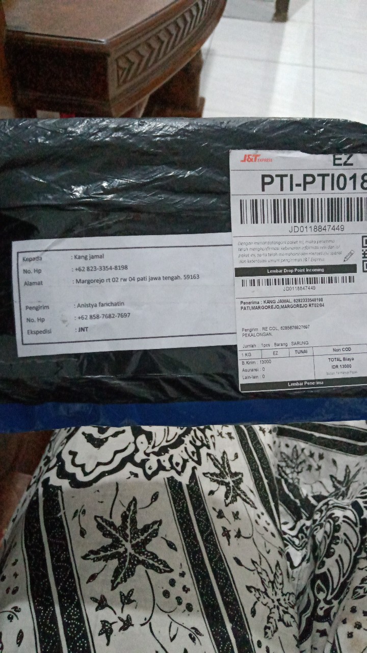 Setelan Celana Sarung & Kemeja Koko Batik Solo (free Gift) Eksklusif