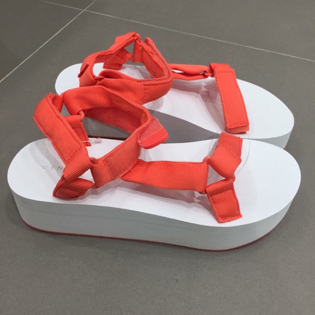 VINCCI VNC Wedges sandal red orange size 38 original