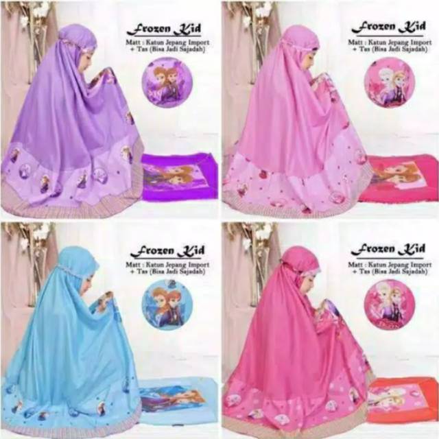 Mukena Anak Karakter frozen