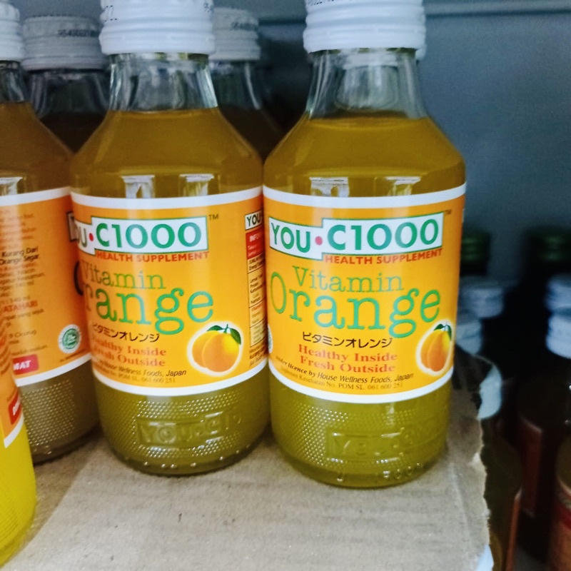 

YOU C1000 MANGO / ORANGE | VITAMIN MANGGA / ORANGE 140ml OJOL ONLY