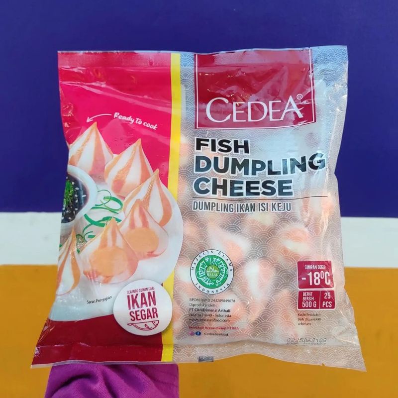 

Cedea Fish Dumpling cheese 500gr Jateng only