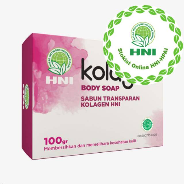 Sabun Transparan Kolagen HNI-HPAI