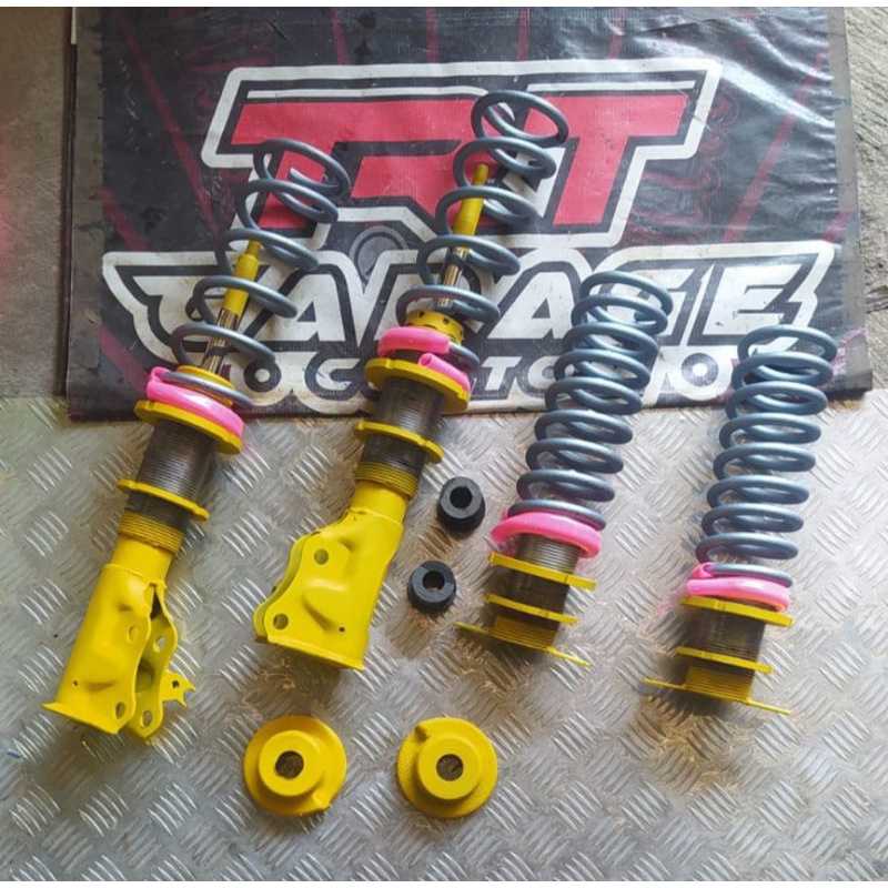 Coilover custom komplit dpn/blkg civic FD