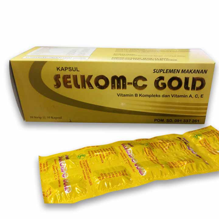 Selkom C GOLD VITAMIN kekebalan tubuh