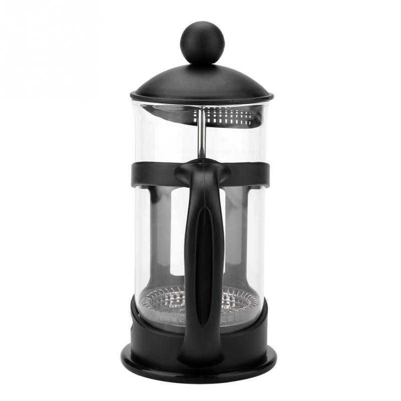 TOPINCN Cafilas French Press Coffee Maker Pot 350ml - TOP1 - Black