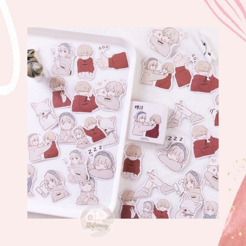 

Sticker DIY journal scrapbook anime [F-000023]