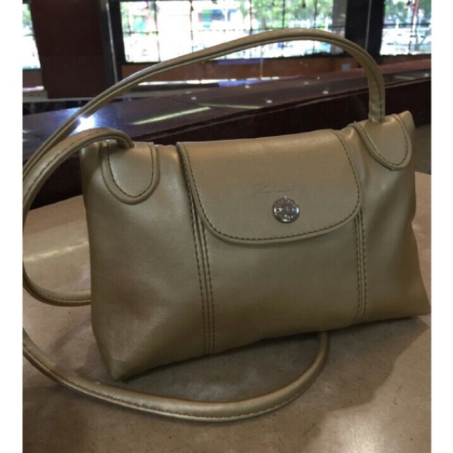 cuir lc mini selempang premium warna gold