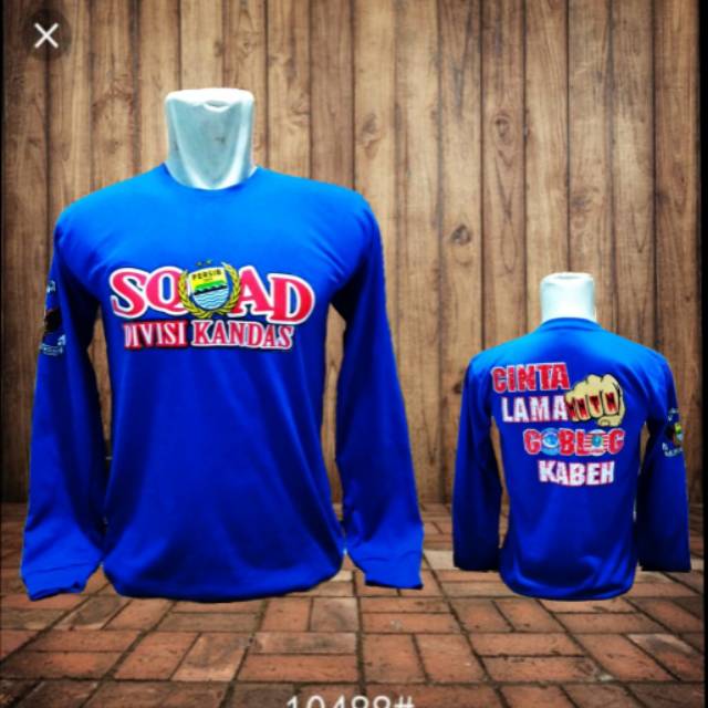 Kaos Persib panjang Squad Kandas murah pria wanita