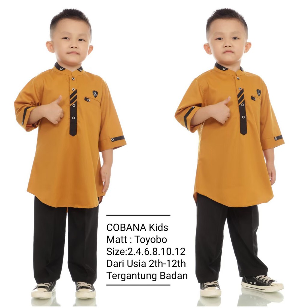 Terlaris ! Baju koko anak laki laki baju koko atasan anak laki laki Original Cobana murah keren kekinian