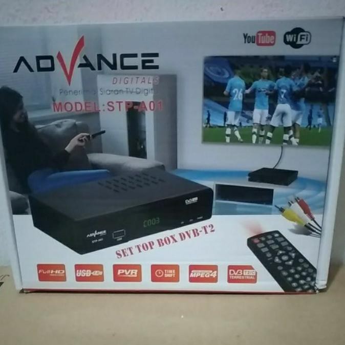 SET TOP BOX ADVANCE FULL HD TV DIGITAL STB PENERIMA SIARAN TV DIGITAL (SALE)