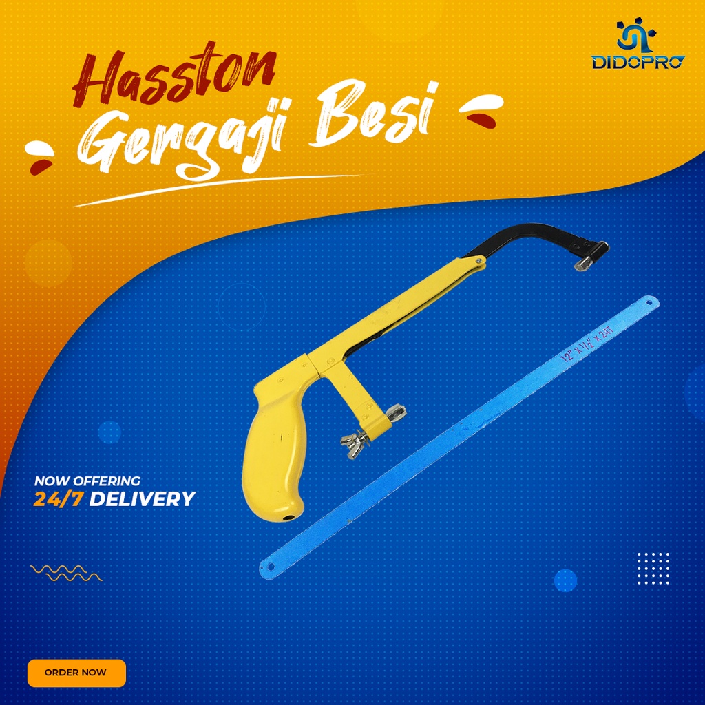 GAGANG GERGAJI BESI - STANG GERGAJI BESI 8 INCH 12 INCH HASSTON PROHEX