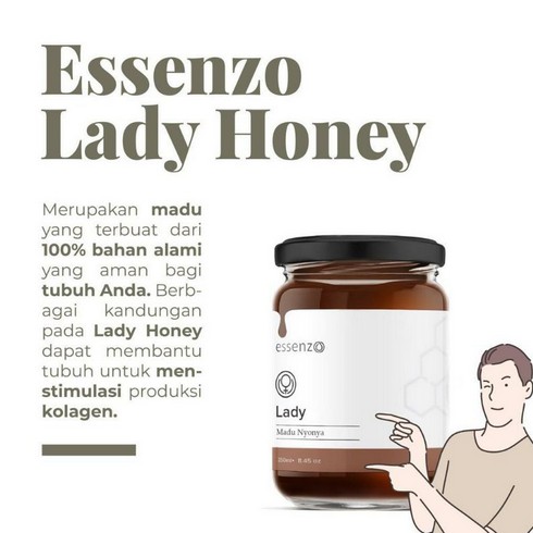 

LADY HONEY Essenzo - Madu Herbal Kolagen