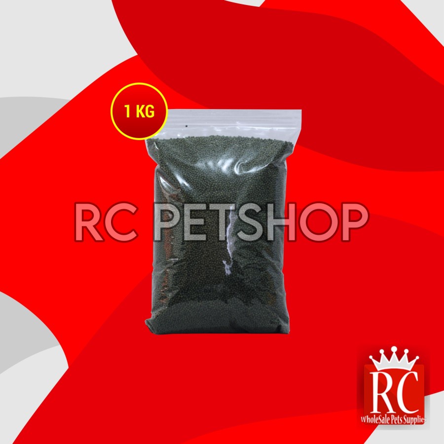 Makanan Pelet Ikan Koi KinKoi 1 kg Fish Food Kin Koi Special Repacking