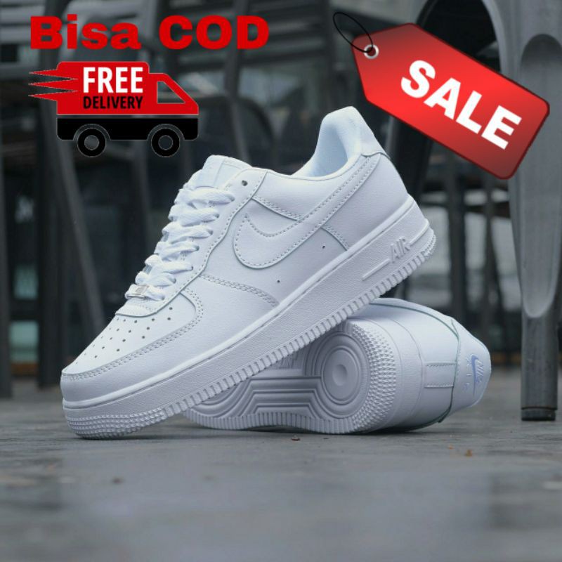 SALE Nike Force1 (100% Original), Sepatu Olahraga Pria Wanita, Sepatu Sport Pria, Sepatu Lari Pria