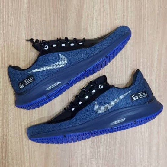 Sneakers Pria Nike Air Zoom Pegasus 35 Shield Midnight Navy Premium Original