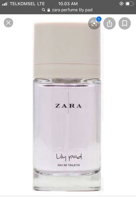 Lily Pad Zara Perfume | Shopee Indonesia