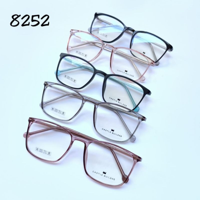 kacamata minus antiradiasi pria & wanit. (frame+lensa) 8252