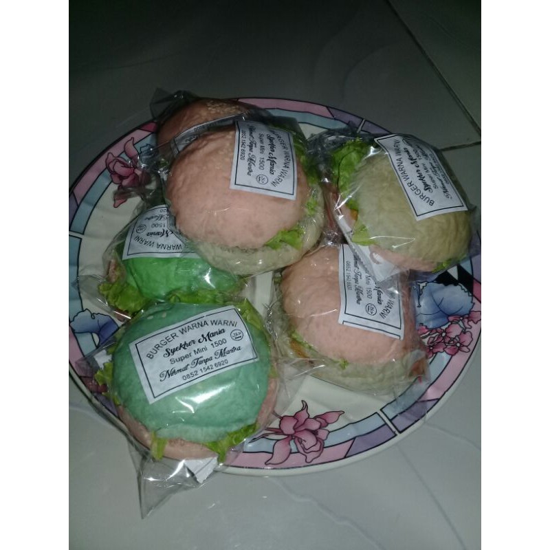 

makanan hamburger mini